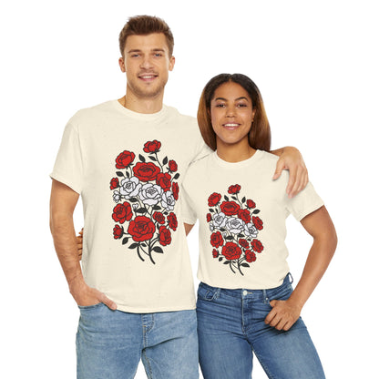 Unisex T-shirt with flowers - Austria