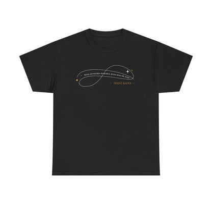 T-Shirt mit Zitat - Franz Kafka - Wege