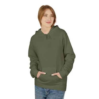 Unisex Fleece Hoodie mit Zitat - Zincgref - Gott macht das Wetter
