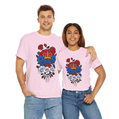 Unisex T-shirt with flowers - Serbia