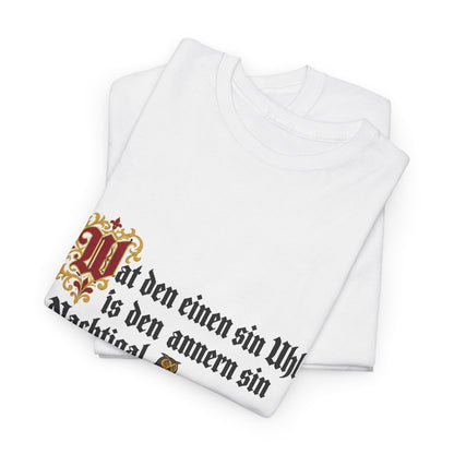 Unisex T-Shirt mit Zitat - Reuter - Uhl und Nachtigal