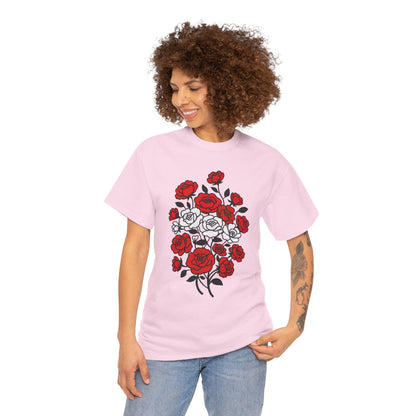 Unisex T-shirt with flowers - Austria