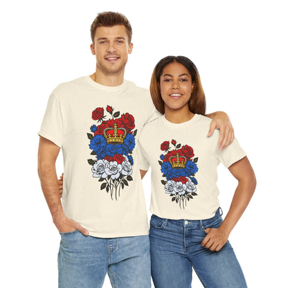 Unisex T-shirt with flowers - Serbia