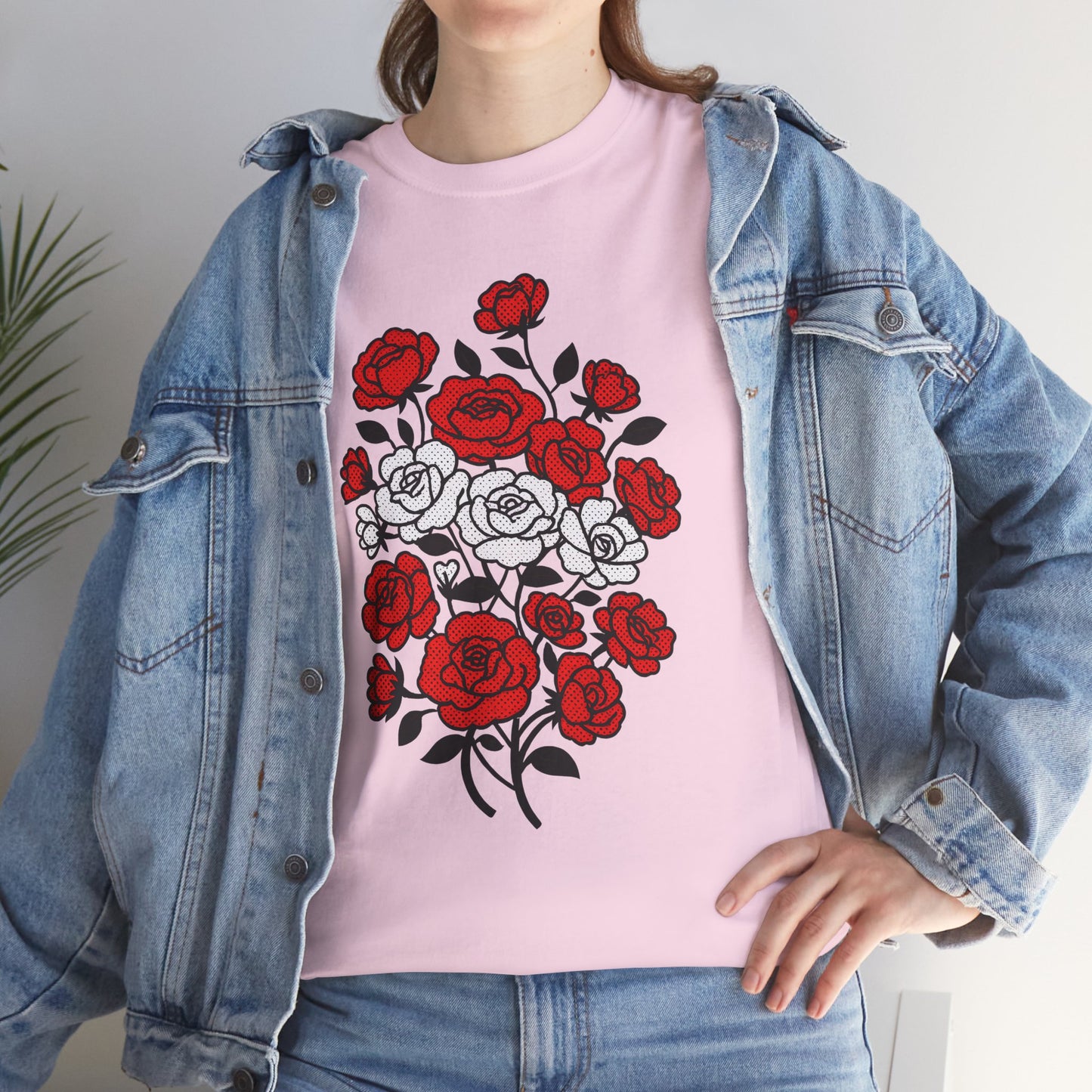 Unisex T-shirt with flowers - Austria