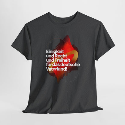 Unisex T-shirt with anthem - Germany