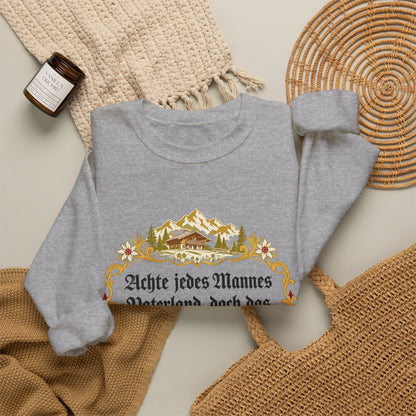 Unisex Sweatshirt mit Zitat - Keller - Das deinige liebe