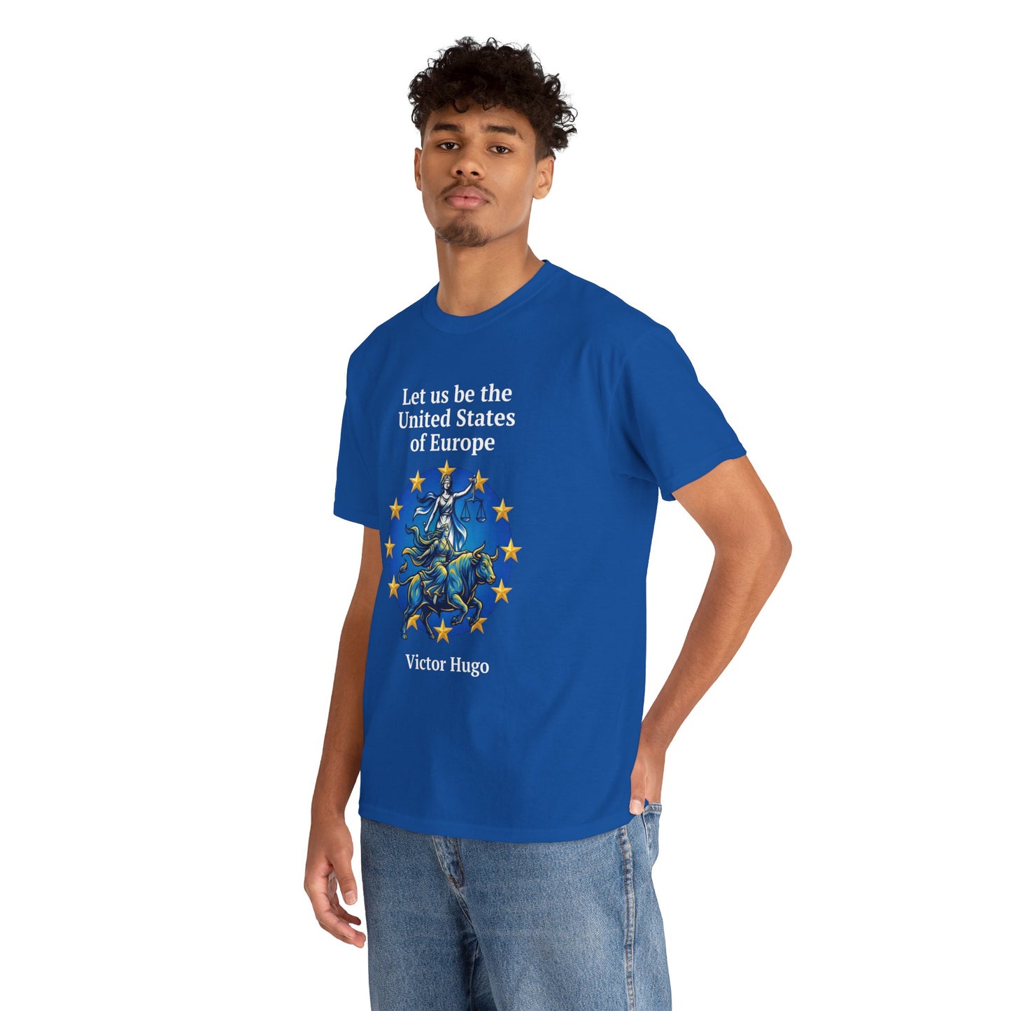 Unisex T-Shirt - United States of Europe - Victor Hugo