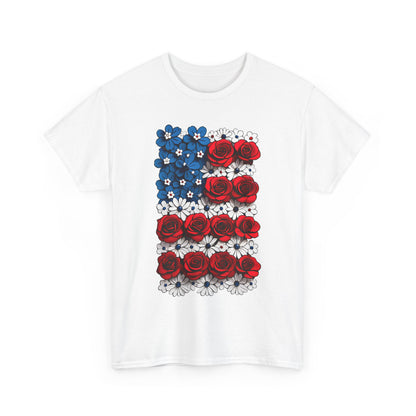 Unisex floral T-shirt - US