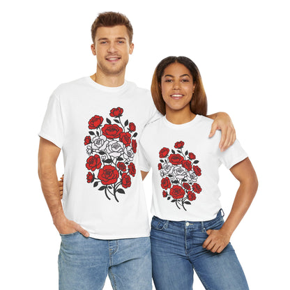 Unisex T-shirt with flowers - Austria