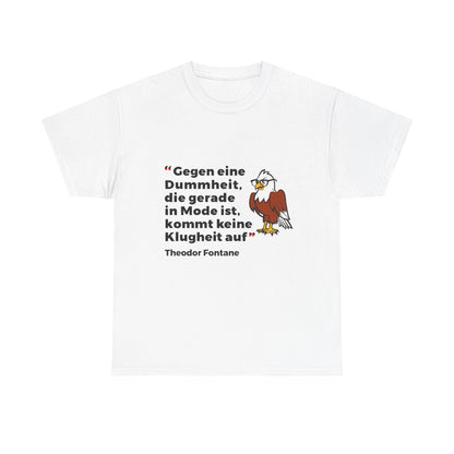 T-shirt with quote - Theodor Fontane - Fashion