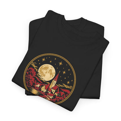 Unisex T-Shirt mit Zitat - Claudius - Der Mond ist aufgegangen