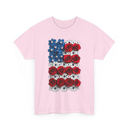 Unisex floral T-shirt - US