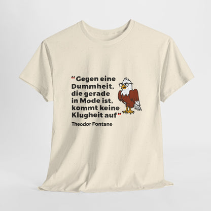 T-shirt with quote - Theodor Fontane - Fashion