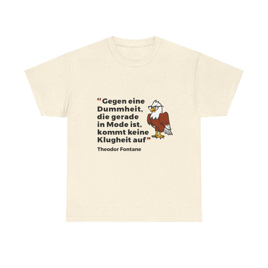 T-Shirt mit Zitat - Theodor Fontane - Mode
