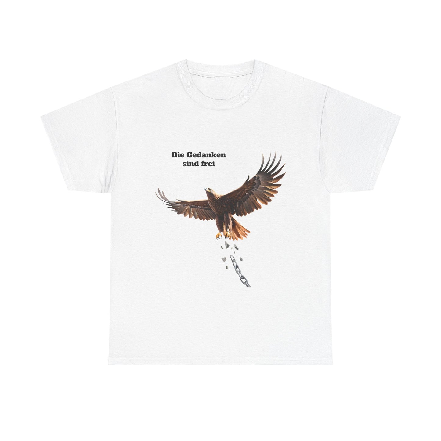 Unisex T-Shirt mit Volkslied - Gedanken sind frei
