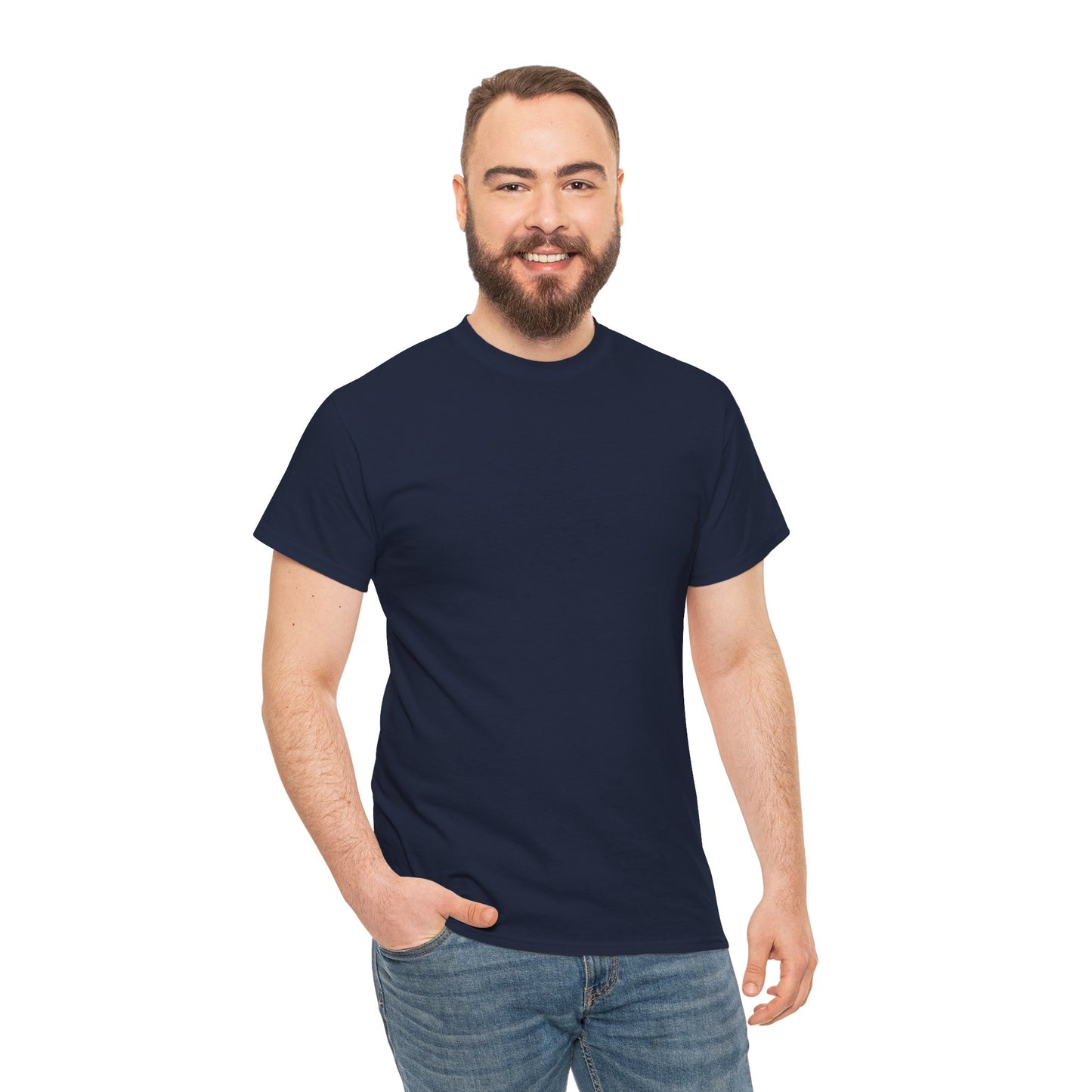 Unisex T-Shirt mit Zitat - Hermann Hesse - Einfache Wege (Druck hinten)