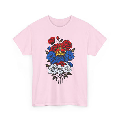 Unisex T-shirt with flowers - Serbia