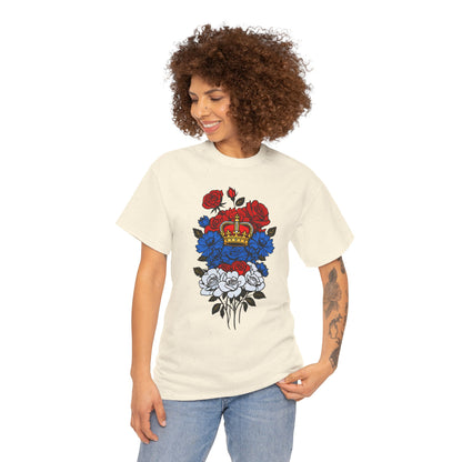 Unisex T-shirt with flowers - Serbia