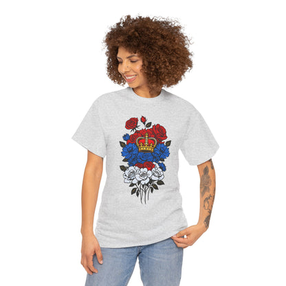 Unisex T-shirt with flowers - Serbia