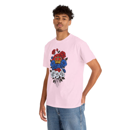 Unisex T-shirt with flowers - Serbia