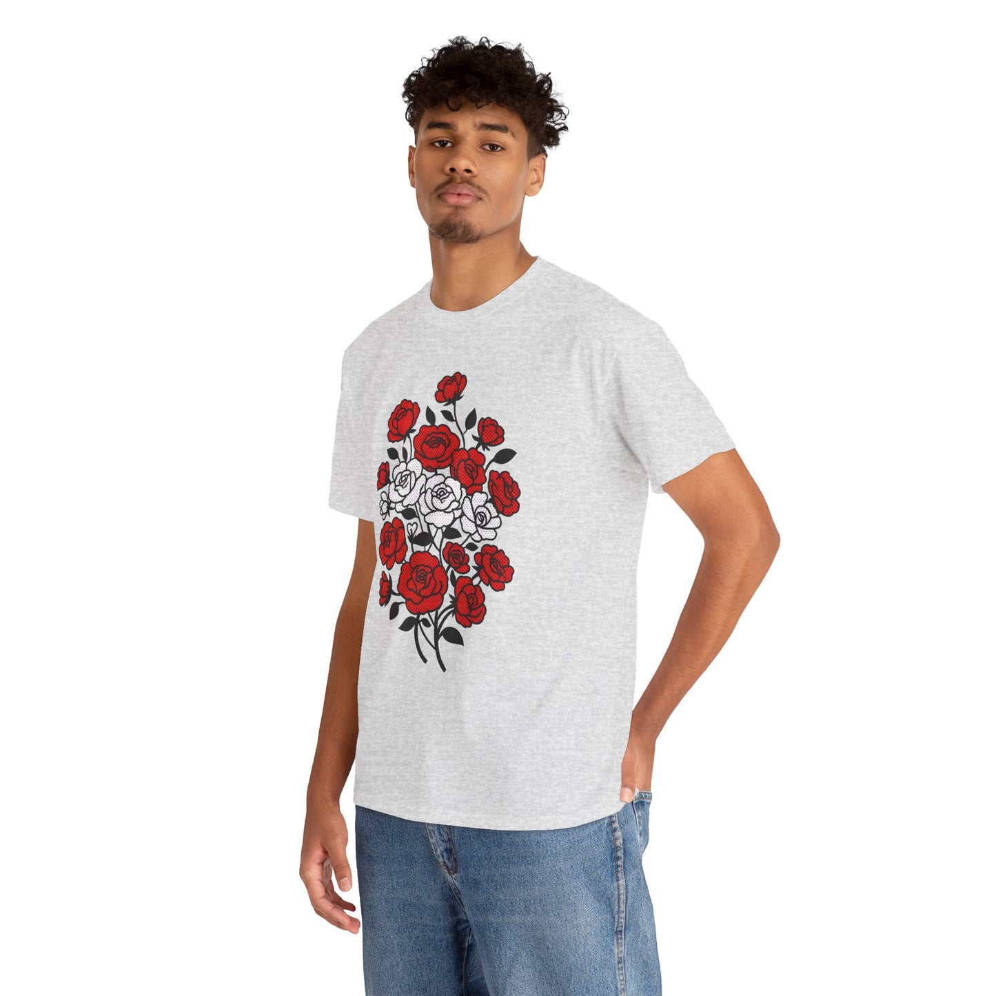 Unisex T-shirt with flowers - Austria