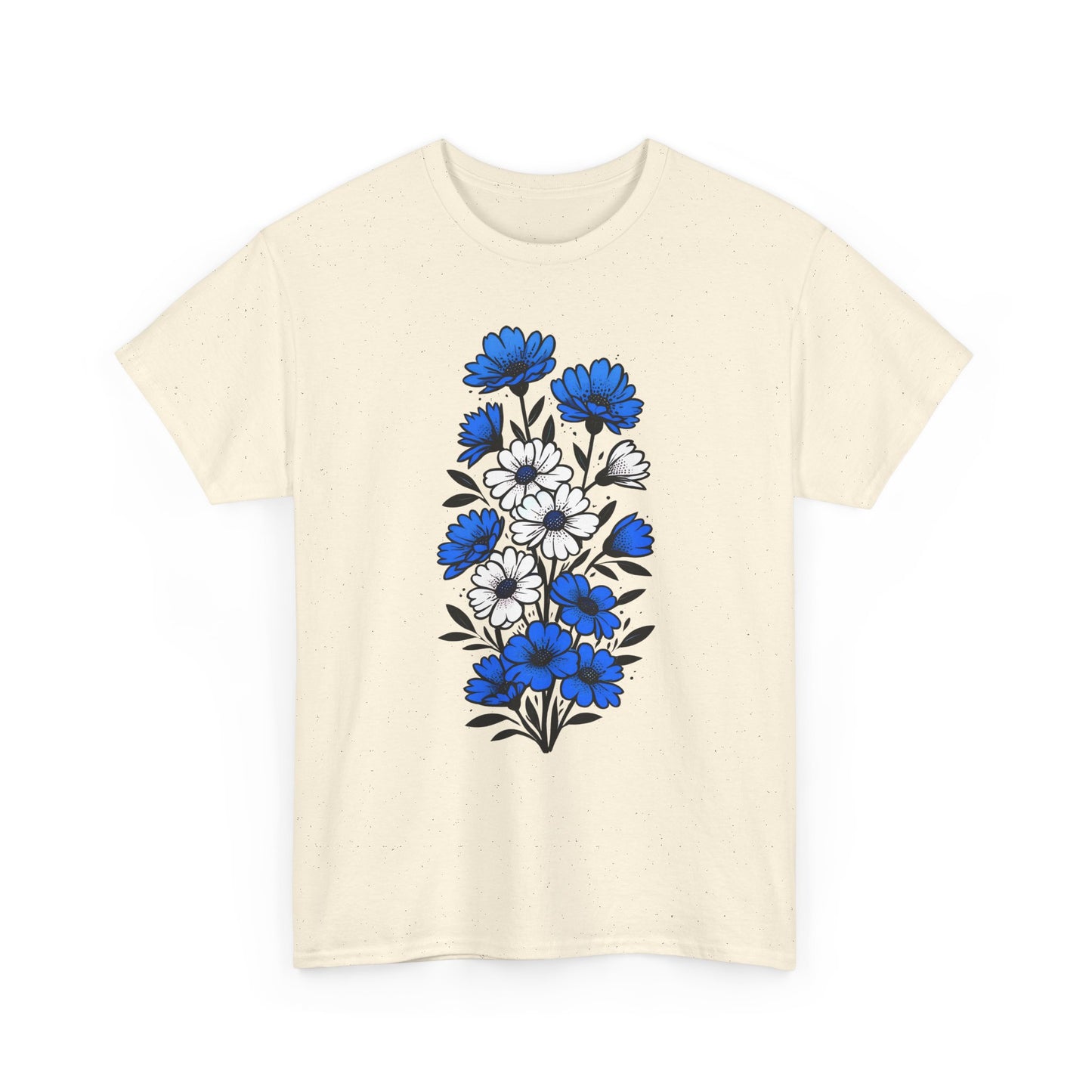 Unisex T-shirt with flowers - Greece