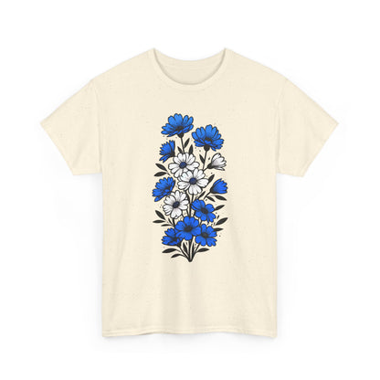 Unisex T-shirt with flowers - Greece