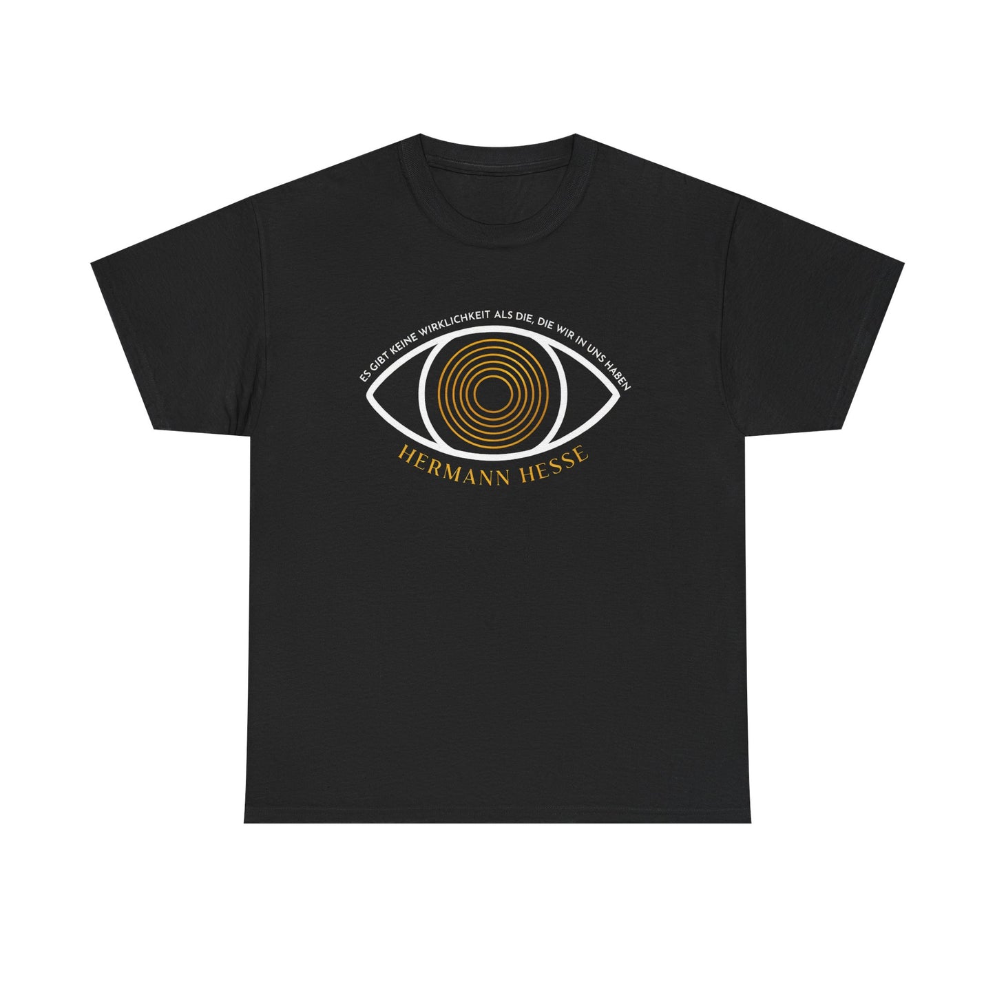 Unisex T-Shirt mit Zitat - Hermann Hesse - Wirklichkeit
