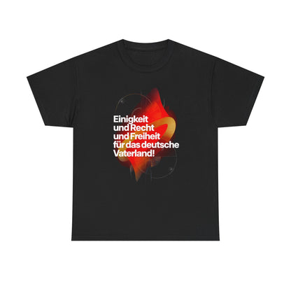 Unisex T-shirt with anthem - Germany