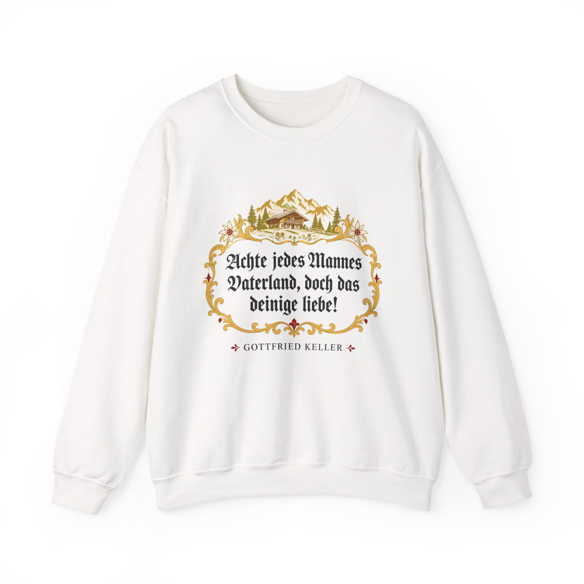 Unisex Sweatshirt mit Zitat - Keller - Das deinige liebe