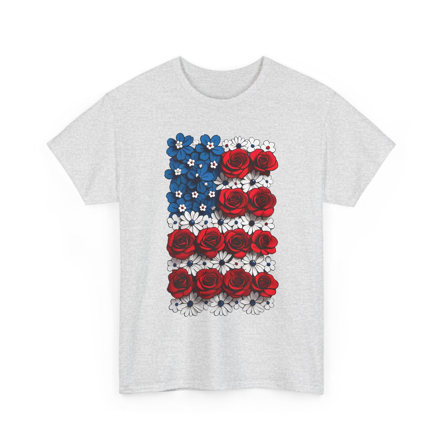 Unisex floral T-shirt - US