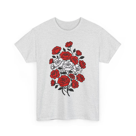 Unisex T-Shirt mit Blumen - Österreich