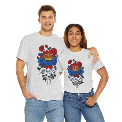 Unisex T-shirt with flowers - Serbia