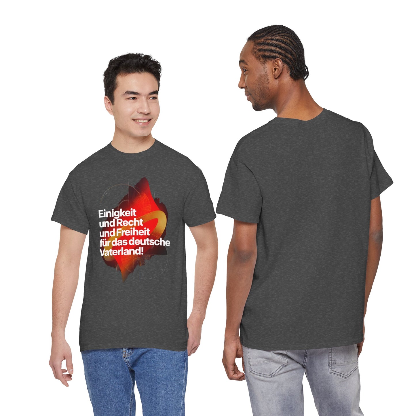 Unisex T-shirt with anthem - Germany