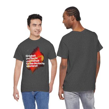 Unisex T-shirt with anthem - Germany