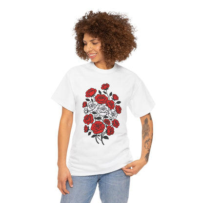 Unisex T-shirt with flowers - Austria