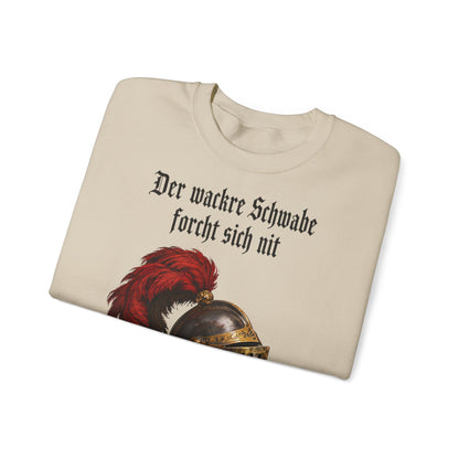 Unisex Sweatshirt mit Zitat - Uhland - Der wackre Schwabe