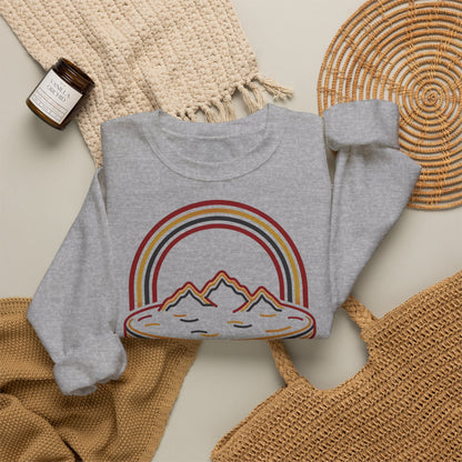 Unisex Sweatshirt mit Zitat - Goethe - Schweiz wie ein Pfannkuchen