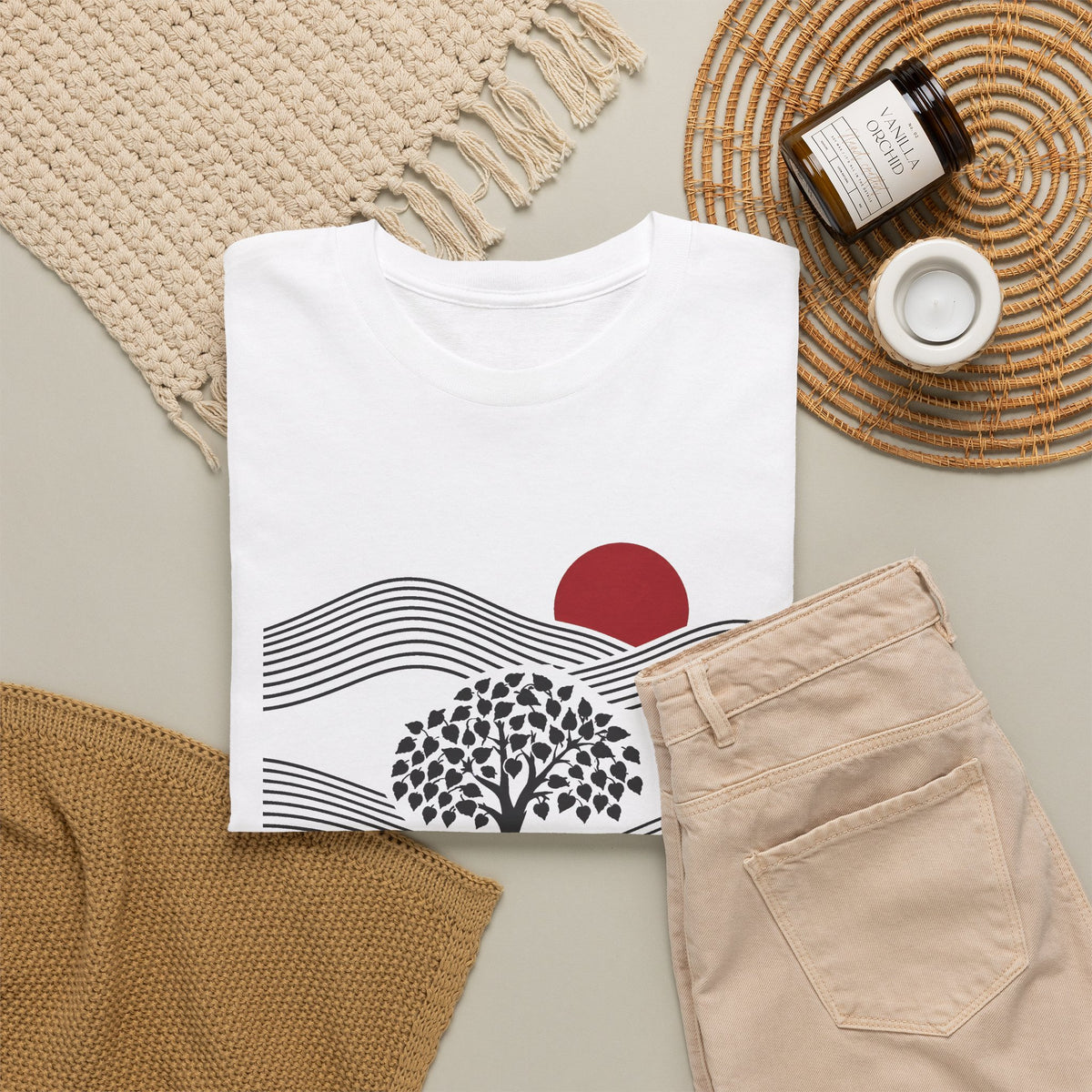 Unisex T-Shirt mit Zitat - Zuccalmaglio - Kein schöner Land