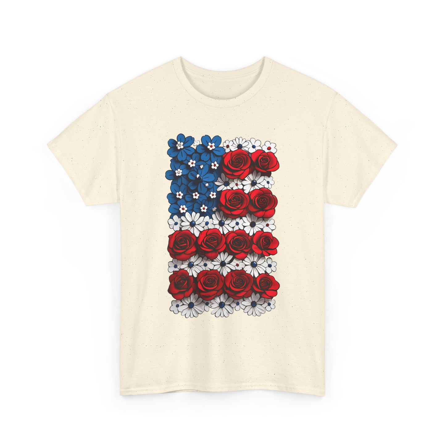 Unisex floral T-shirt - US