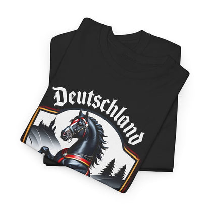 Unisex T-Shirt mit Pferd und Spruch - Deutschland