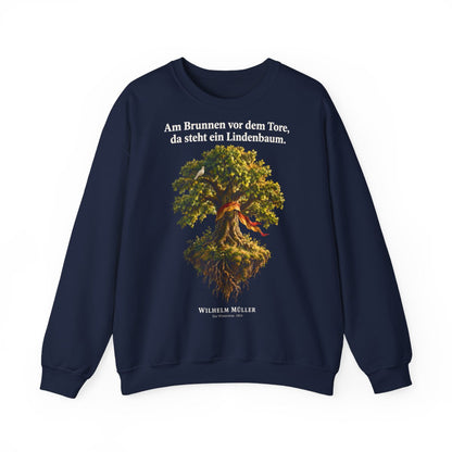 Unisex Sweatshirt mit Zitat - Müller - Am Brunnen vor dem Tore – front