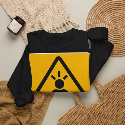 Unisex Sweatshirt mit Zitat - Schiller - Mein Verstand steht still – folded-2