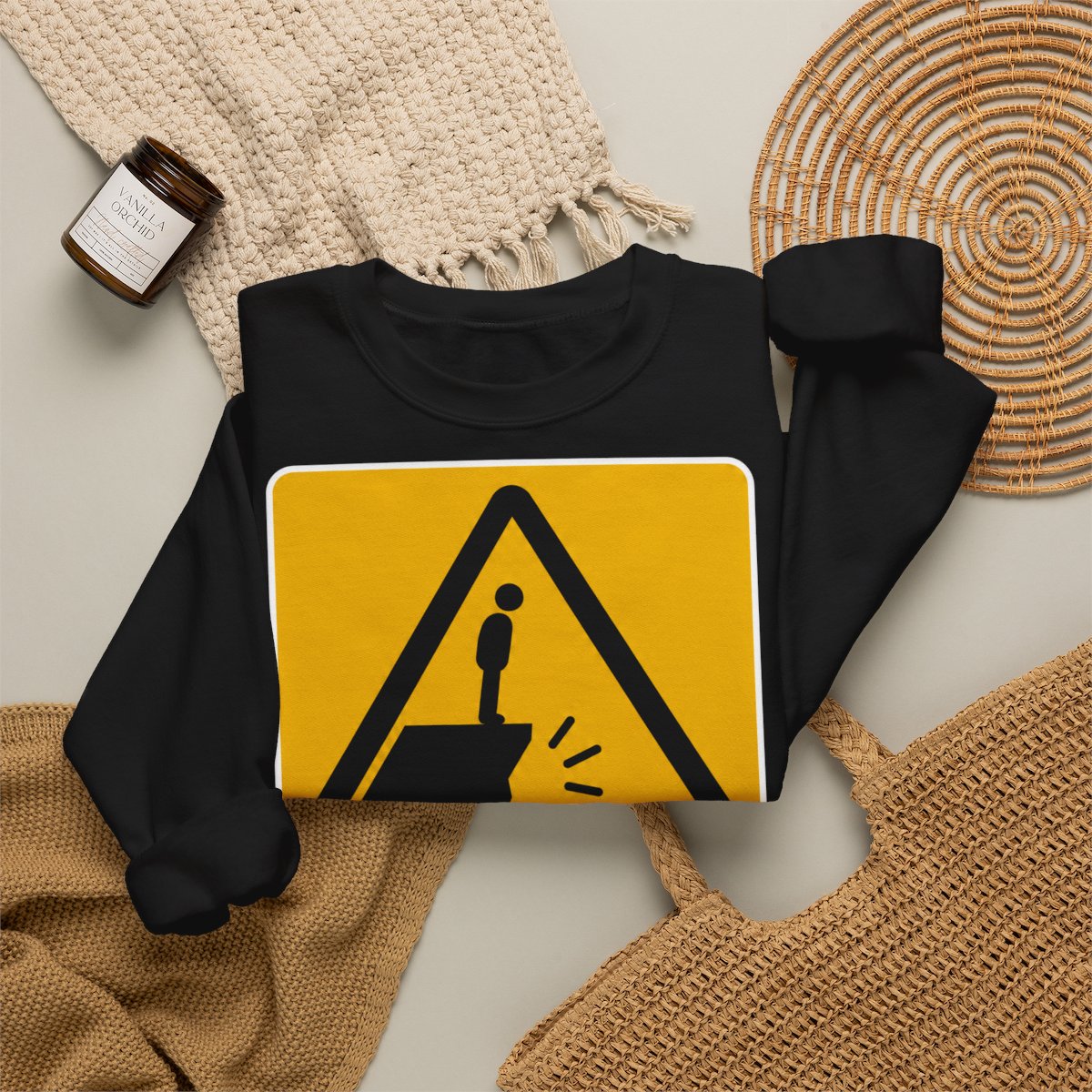 Unisex Sweatshirt mit Zitat - Schill - Lieber ein Ende mit Schrecken – folded-2