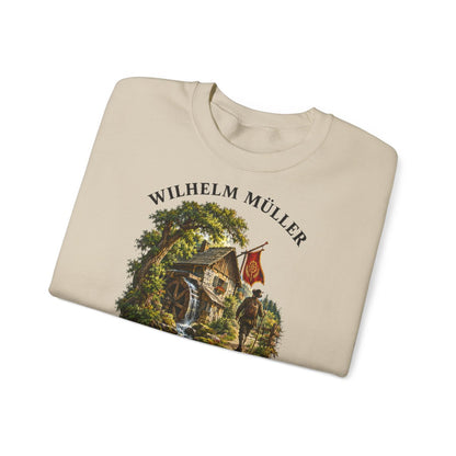 Unisex Sweatshirt mit Zitat - Müller - Das Wandern – folded