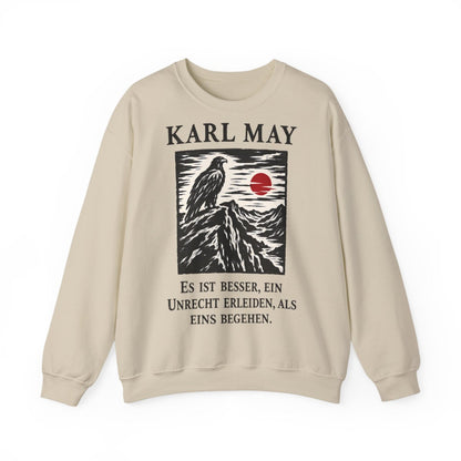 Unisex Sweatshirt mit Zitat - May - Es ist besser – front
