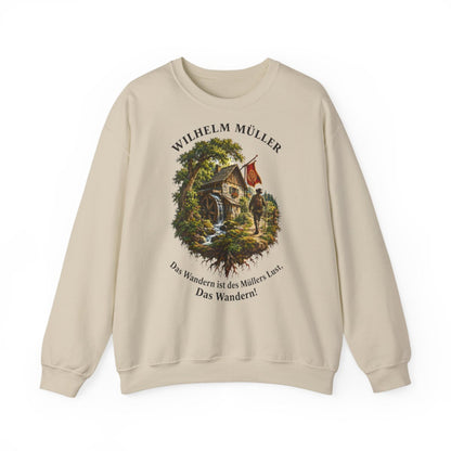 Unisex Sweatshirt mit Zitat - Müller - Das Wandern – front
