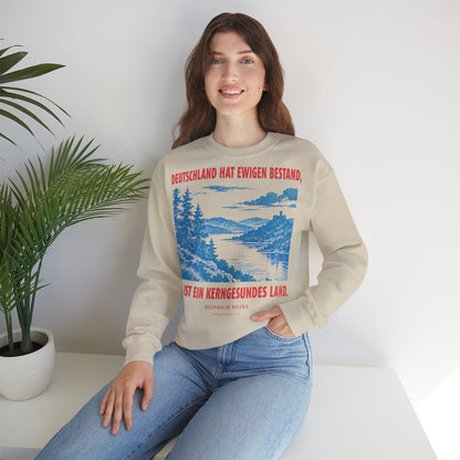Unisex Sweatshirt mit Zitat - Heine - Deutschland hat ewigen Bestand – lifestyle