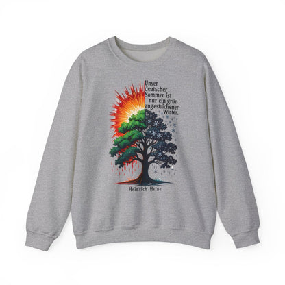 Unisex Sweatshirt mit Zitat - Heine - Deutscher Sommer – front