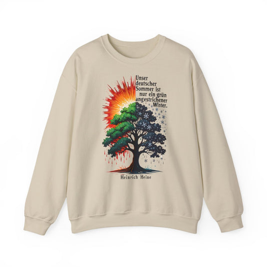 Unisex Sweatshirt mit Zitat - Heine - Deutscher Sommer – front